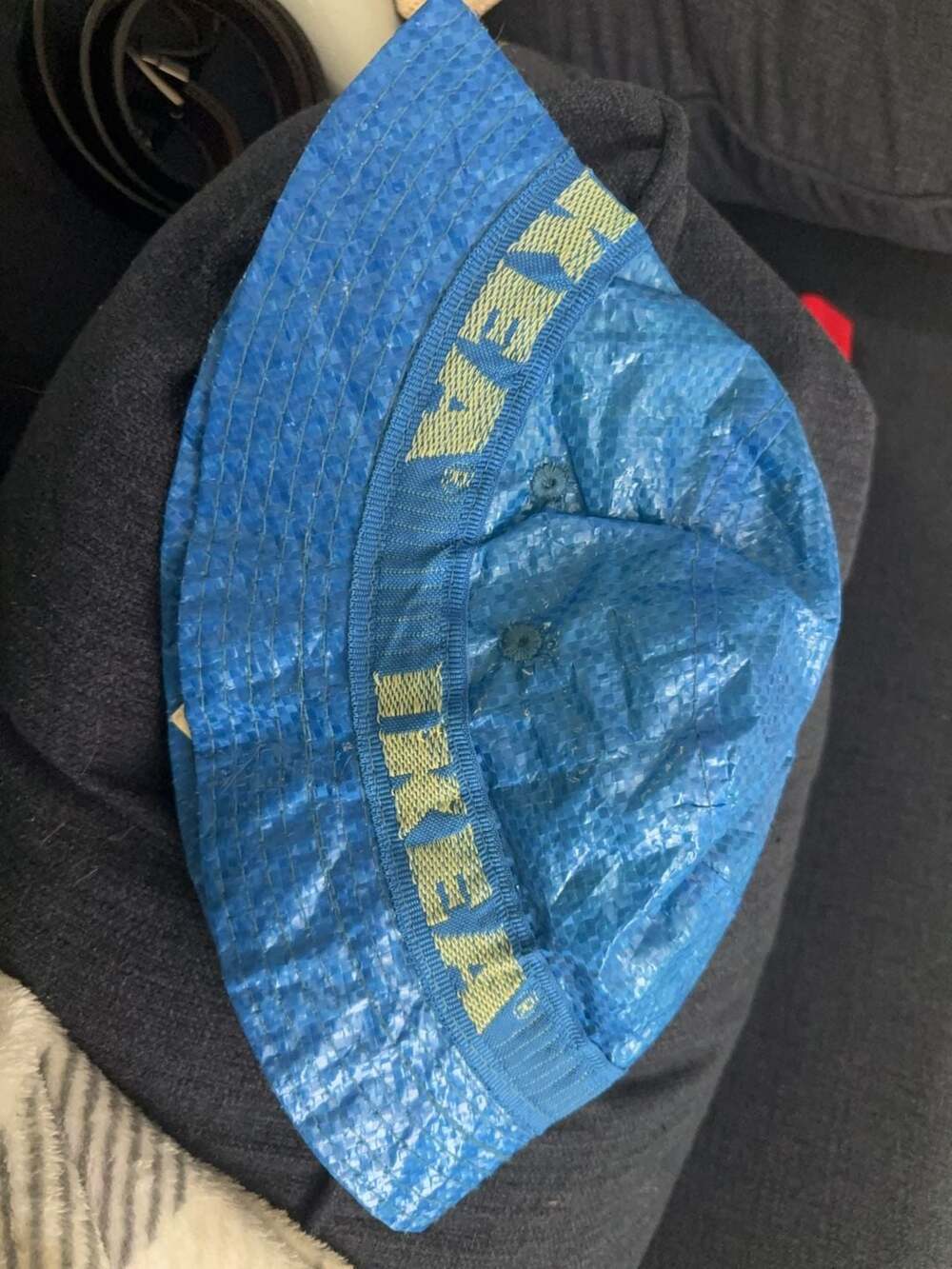 IKEA Frakta Bucket Hat Blue Yellow
